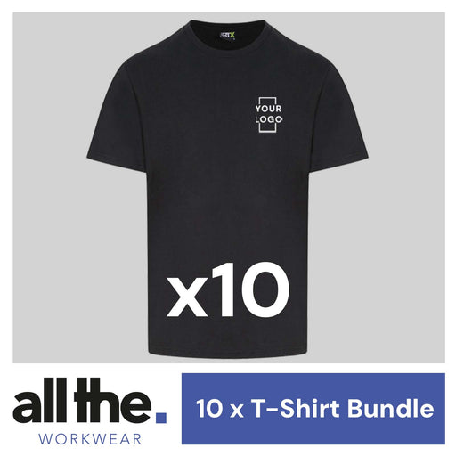 10 Piece T-Shirt Bundle - All The Merchandise
