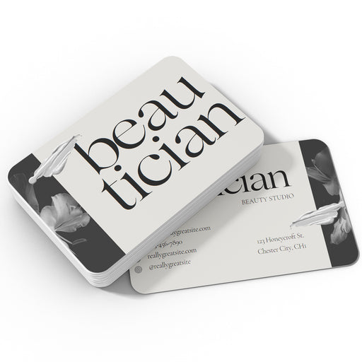 Premium Rounded Business Cards - All The Merchandise