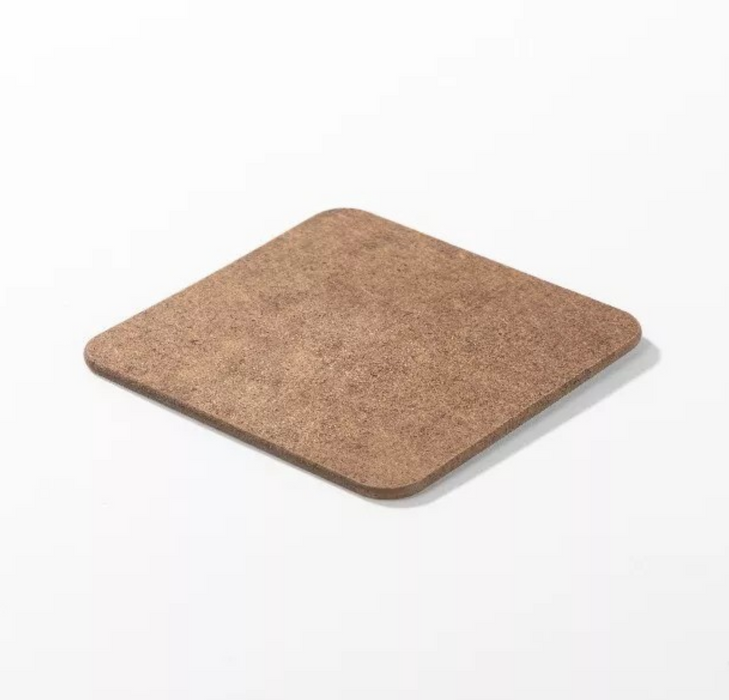 Sublimation Blanks Square Coaster with Cork Back