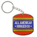 Metal Keyring 60mm x 60mm - All The Merchandise